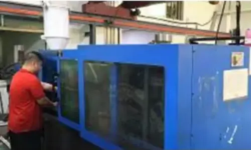 Injection molding department Injection molding department