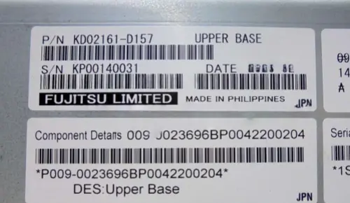 ​​009-0023696 NCR Base GBRU2